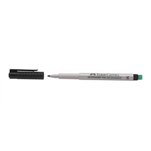 Ручка капиллярная Faber-Castell "MULTIMARK" 1 мм, для письма на пленке, черный Faber–Сastell FC-152699