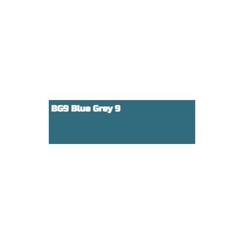 Маркер двухсторонний на спиртовой основе Graphmaster цв.BG9 Синий Серый 9 GM-3202-BG9