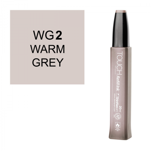 Заправка для маркеров Touch "Refill Ink" 20 мл WG2 Теплый серый ShinHan Art (Touch) T-WG2