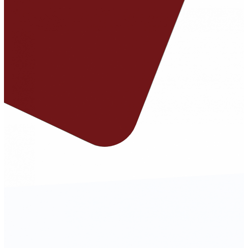 Планшет для пленэра из оргстекла 3 мм, под лист размера А4+, цвет бордовый Decoriton Dec-9082002