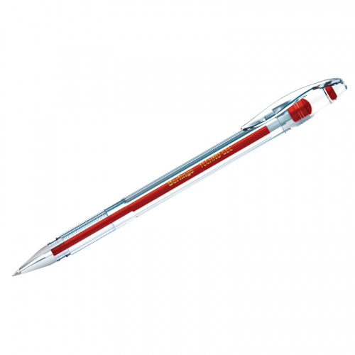 Ручка гелевая Berlingo "Techno-Gel" 0,5 мм, красная Brg-CGp_50893