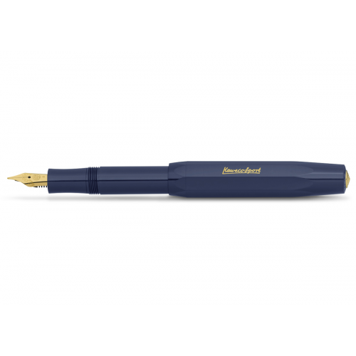 Ручка перьевая Kaweco CLASSIC Sport, чернила синие, корпус синий морской KW10001737;KW10001738