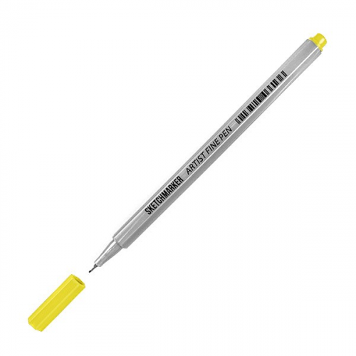 Ручка капиллярная SKETCHMARKER Artist fine pen цв. Желтый Sketchmarker SKM-AFP-YEL
