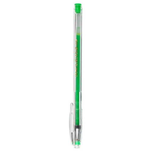 Ручка гелевая Crown HJR-500H 0,7 мм Светло-зеленая Crown-HJR-500H