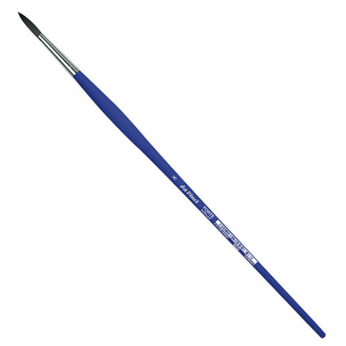 Кисть синтетика №8 круглая Da Vinci "Forte-Acrylics" 8630 длинная ручка DV-8630-8