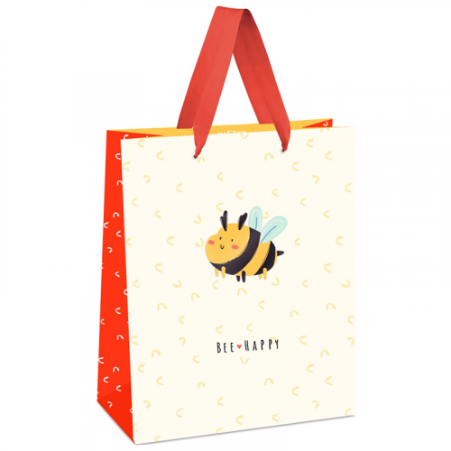 Пакет подарочный MESHU "Bee for you" 11*14*6,5 см Meshu MESHU-MS_45688