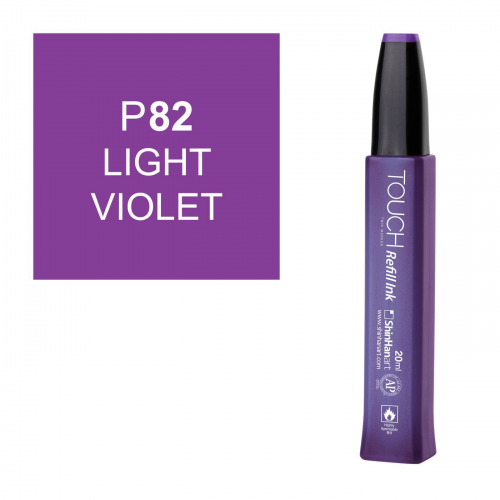 Заправка для маркеров Touch "Refill Ink" 20 мл P82 Светлый фиолетовый ShinHan Art (Touch) T-P82