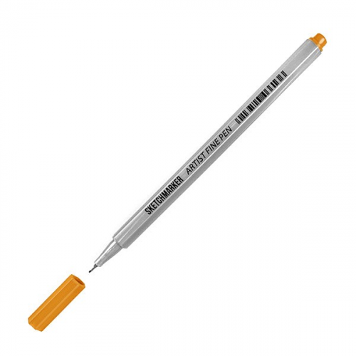 Ручка капиллярная SKETCHMARKER Artist fine pen цв. Желто-оранжевый Sketchmarker SKM-AFP-YORAN