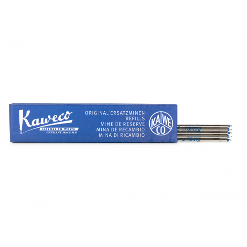 Набор стержней для шариковых ручек KAWECO D1, 5 шт, 1,0 мм, синий Kaweco KW10000368