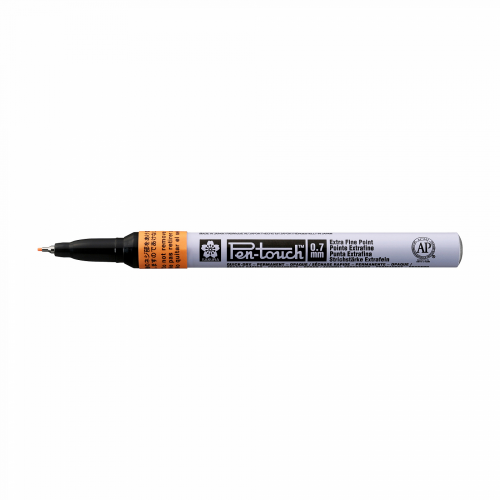 Маркер декоративный "PEN-TOUCH" 0,7 мм, оранжевый флуоресцентный Sakura-XPSKA305
