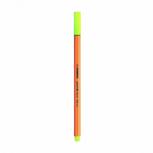 Ручка капиллярная Stabilo "Point 88" Желтый неон STBL-88/024