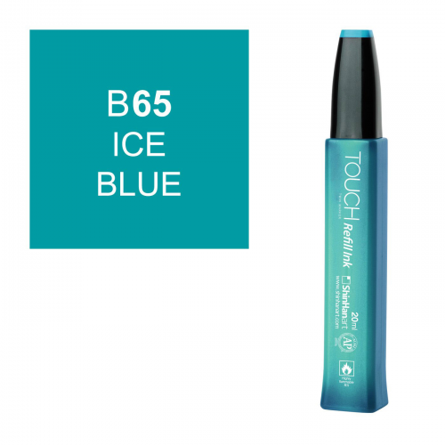 Заправка для маркеров Touch "Refill Ink" 20 мл B65 Синий лед ShinHan Art (Touch) T-B65