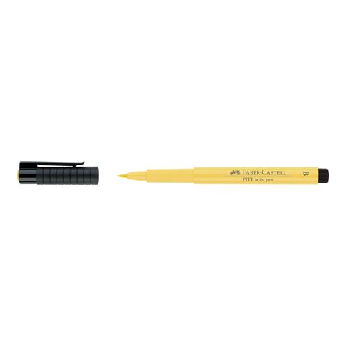 Ручка капиллярная Faber-Castell "Pitt artist pen" B, кадмий желтый темный Faber–Сastell FC-167408