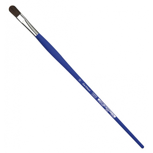 Кисть синтетика №12 овальная Da Vinci "Forte-Acrylics" 8650 длинная ручка DV-8650-12