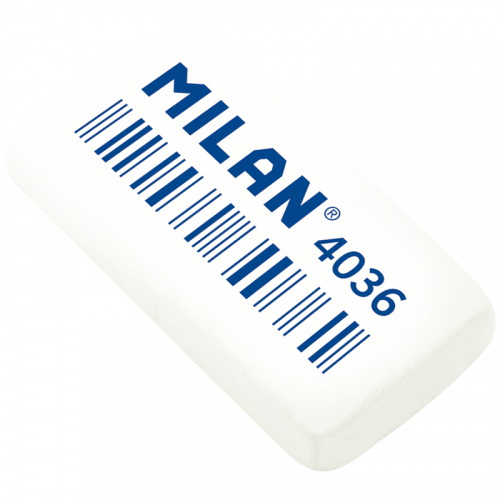 Ластик Milan "4036" прямоугольный синтетический каучук 39*20*8 мм M-CNM4036