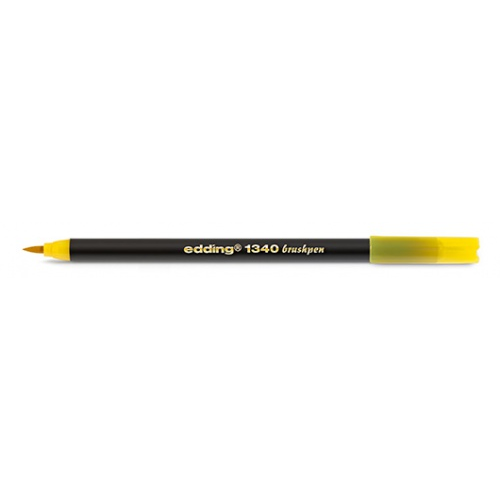 Фломастер Edding "1340" с наконечником в виде кисти, желтый E-1340#5