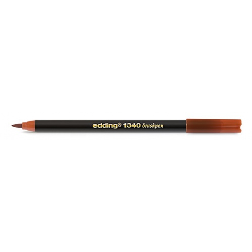 Фломастер Edding "1340" с наконечником в виде кисти, коричневый E-1340#7