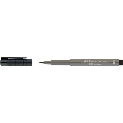 Ручка капиллярная Faber-Castell "Pitt artist pen" SB, теплый серый 4 Faber–Сastell FC-167873