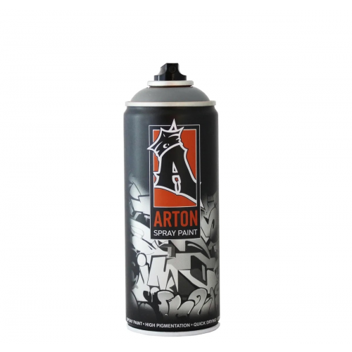 Краска для граффити Arton 400 мл в аэрозоли, Classic Grey Полихим ART-A704