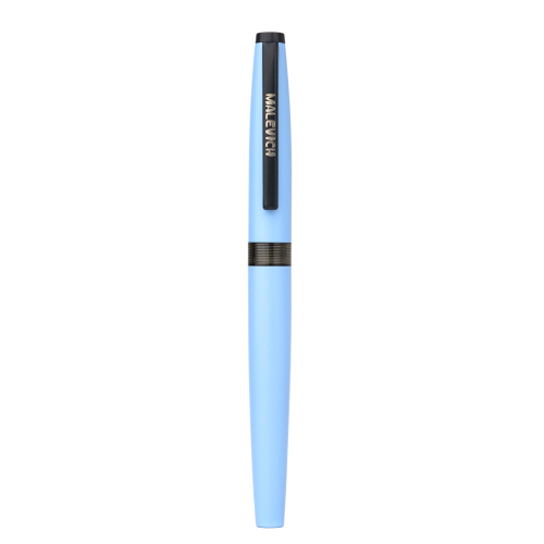 Ручка перьевая Малевичъ с конвертером, перо EF 0,4 мм, цвет: голубой МЛ-196408
