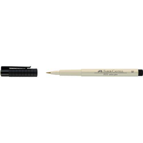 Ручка капиллярная Faber-Castell "Pitt artist pen" B, теплый серый Faber–Сastell FC-167570