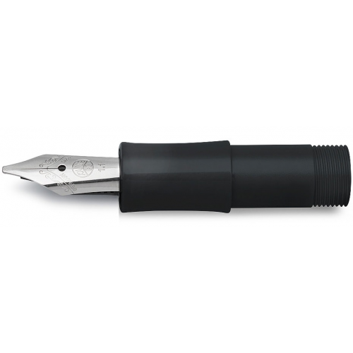 Пишущий узел для перьевой ручки Kaweco, CALLIGRAPHY - сдвоенный наконечник, черный/стальной KW10001139