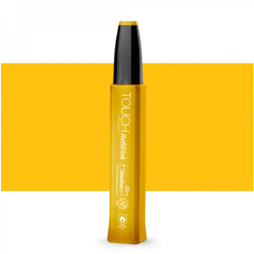 Заправка для маркеров Touch "Refill Ink" 20 мл Y222 Желтый золотой ShinHan Art (Touch) T-Y222