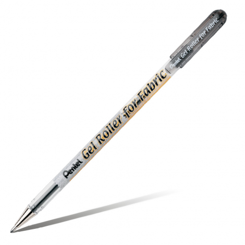 Гелевая ручка по ткани Pentel "Gel Roller for Fabric" 1,0 мм, цвет черный PEN-BN15-A