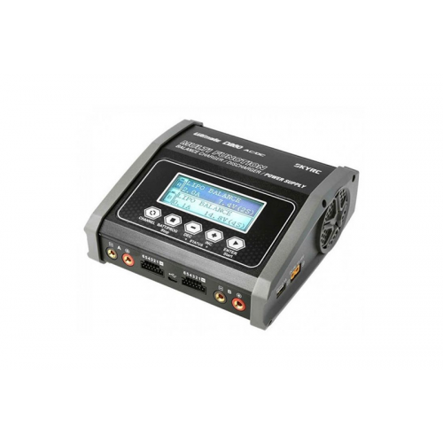Зарядное устройство Универсальное двухканальное зарядное устройство для аккумуляторов SkyRC D260 (100-240V, 260W, C:14A, D:2A) SK-100157