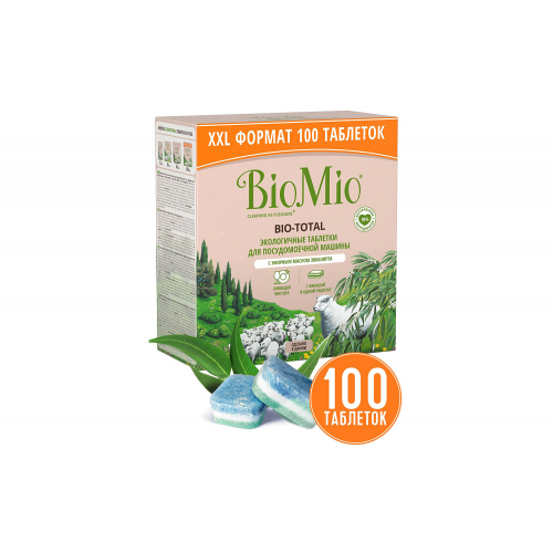 Таблетки для посудомоечной машины Bio-Total BioMio