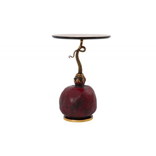 Декоративный стол Рубиновый гранат BOGACHO