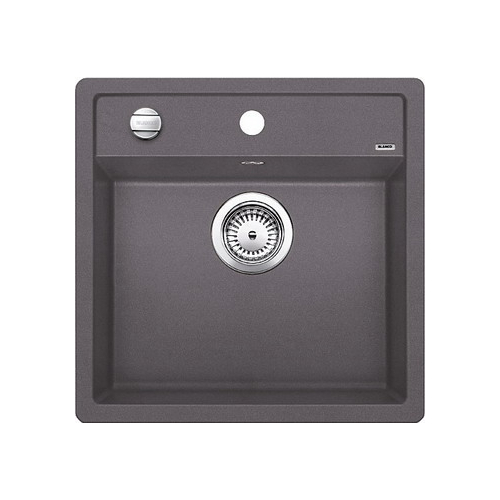 Кухонная мойка Blanco DALAGO 5-F SILGRANIT темная скала с клапаном-автоматом