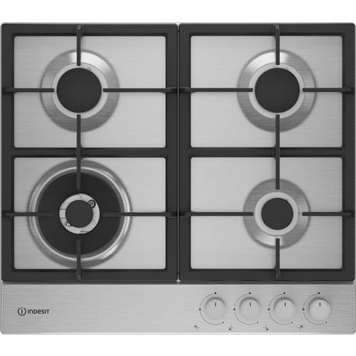 Встраиваемая газовая варочная панель Indesit THP 642 W/IX/I RU