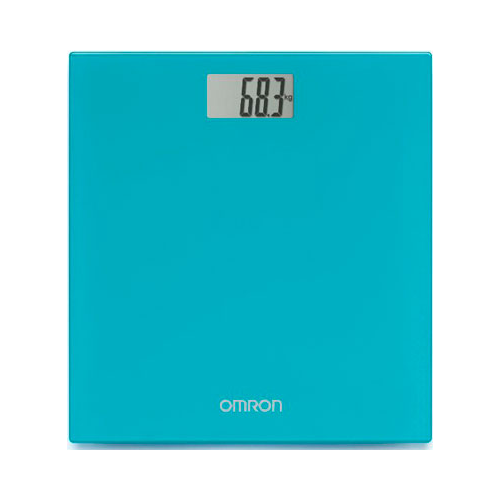 Весы напольные OMRON персональные цифровые HN-289 (HN-289-EB) бирюзовые