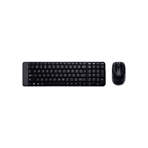 Клавиатура + мышь Logitech Wireless Desktop MK 220 (920-003169)