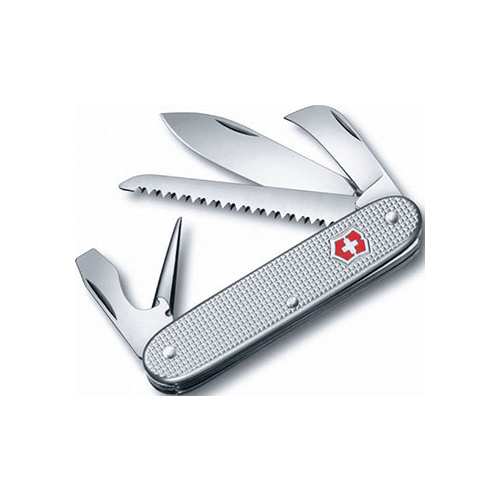 Нож перочинный Victorinox Pioneer 93 мм 7 функций алюминиевая рукоять серебристый
