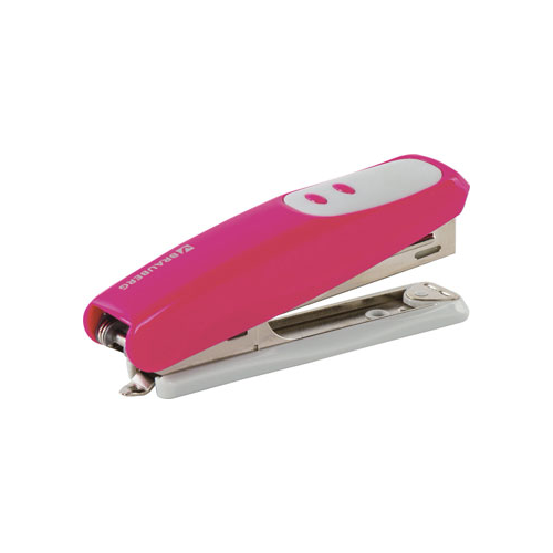 Brauberg №10 ''Germanium'' до 12 листов с антиСтеплер BRAUBERGом розовый 226567