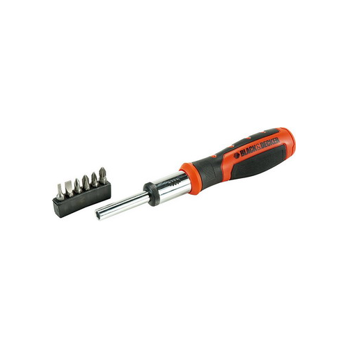 Отвертка со сменными вставками Black&Decker BDHT0-62129