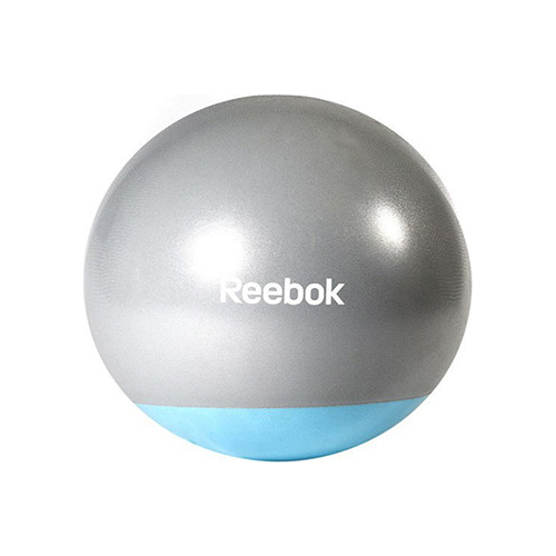 Мяч гимнастический Reebok серо-голубой 65 см RAB-40016BL