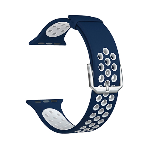 Ремешок для часов Lyambda для Apple Watch 38/40 mm ALIOTH DS-APS01-21-40-BW Blue/White