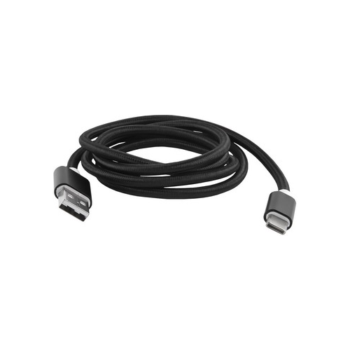 Кабель Red Line USB-Type-C 3.0 нейлоновая оплетка черный