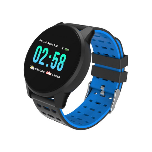 Часы Qumann QSW 01 Black/Blue 15010