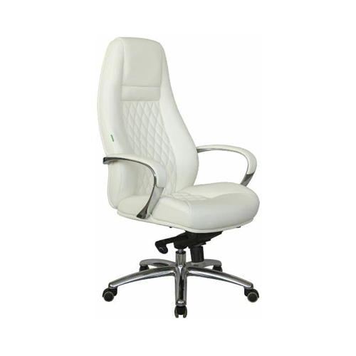 Кресло Riva Chair F185 Белый (6207) натуральная кожа