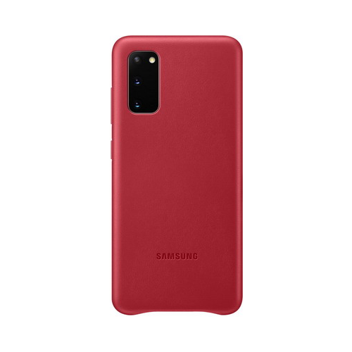 Чехол (клип-кейс) Samsung S20 (G980) LeatherCover red EF-VG980LREGRU