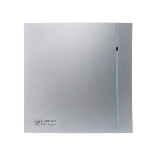 Вытяжной вентилятор Soler & Palau SILENT-200 CRZ DESIGN-3C (серебро) 03-0103-132