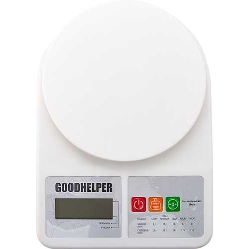 Кухонные весы GoodHelper KS-S01 белый