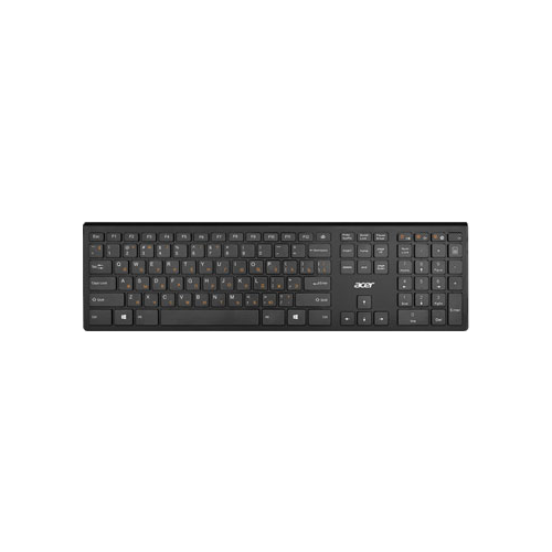 Клавиатура ACER OKR020 черный USB беспроводная slim Multimedia (ZL.KBDEE.004)