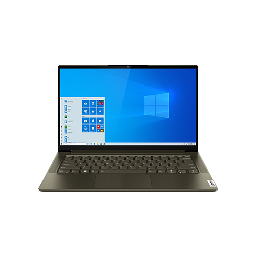Ноутбук Lenovo Yoga Slim 7 14IIL05 (82A1008BRU) темный мох
