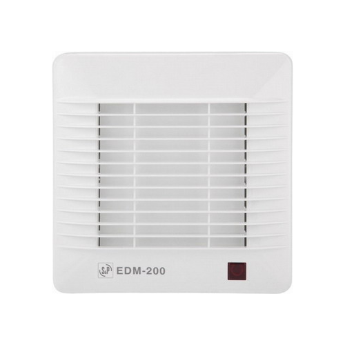 Вытяжной вентилятор Soler & Palau EDM 200 C (белый) 03-0103-207