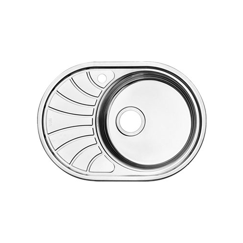 Кухонная мойка Iddis Suno Глянцевый хром SUN65SRi77